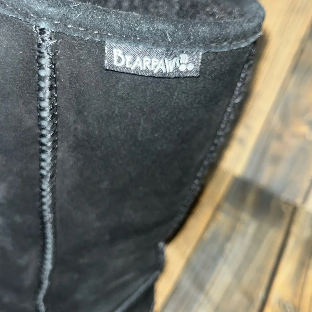 BearPaw Black Suede‎ Tall Boots